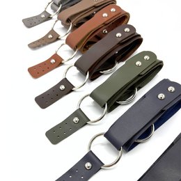 Ringtaschenriemen aus PU-Leder (72 cm)