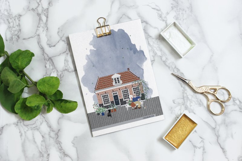 Postkarte 'die Bedeutung'