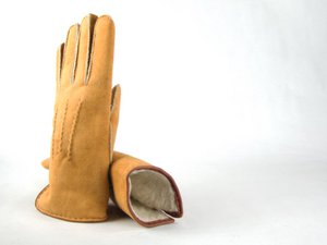 Lammy Handschuh beige