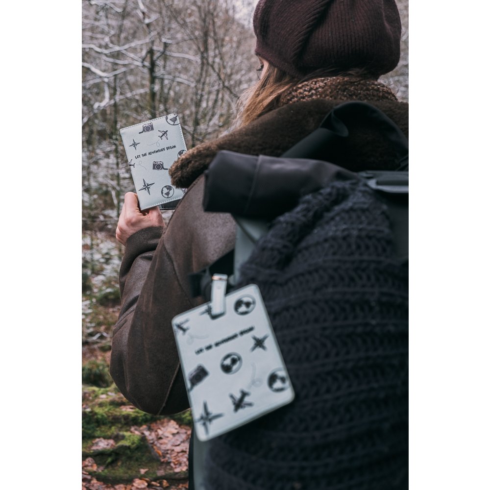 Lass das Abenteuer beginnen - Paspoorthoesje
