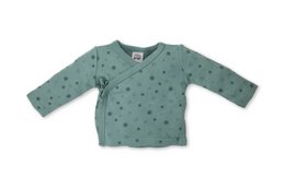 SET 5 PIEZAS(CAMISA+PANTALÓN+GUANTES+BABERO+CALCETINES)PARA RECIÉN NACIDO (0-6MESES)-100%ALGODÓN-MOD. DUENDES - VERDE