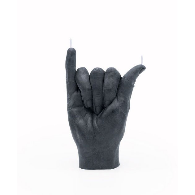 Shaka Candle Black