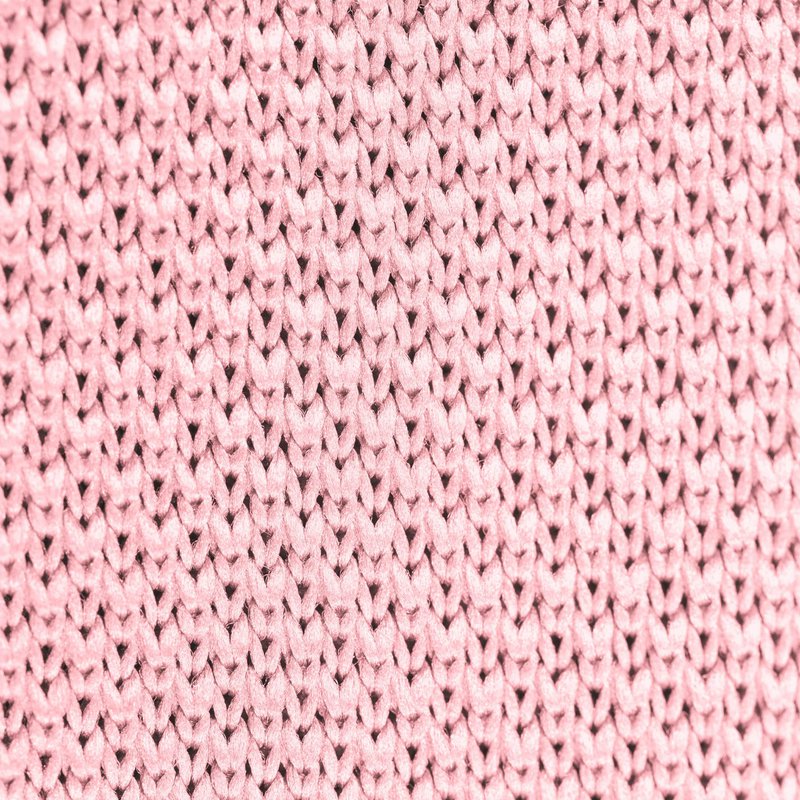 Dusty pink knitted bow tie