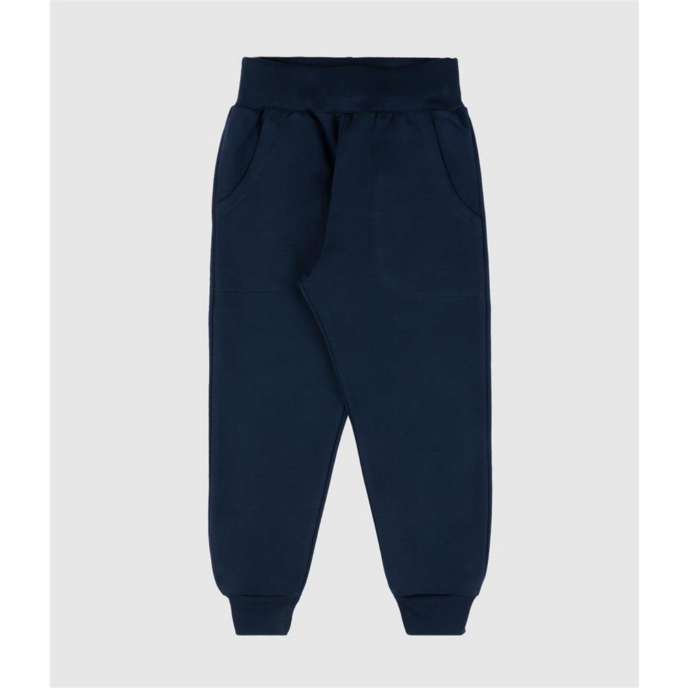 Trousers with an elasticated waistband.