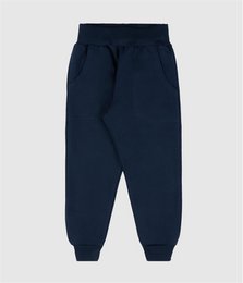 Trousers with an elasticated waistband.