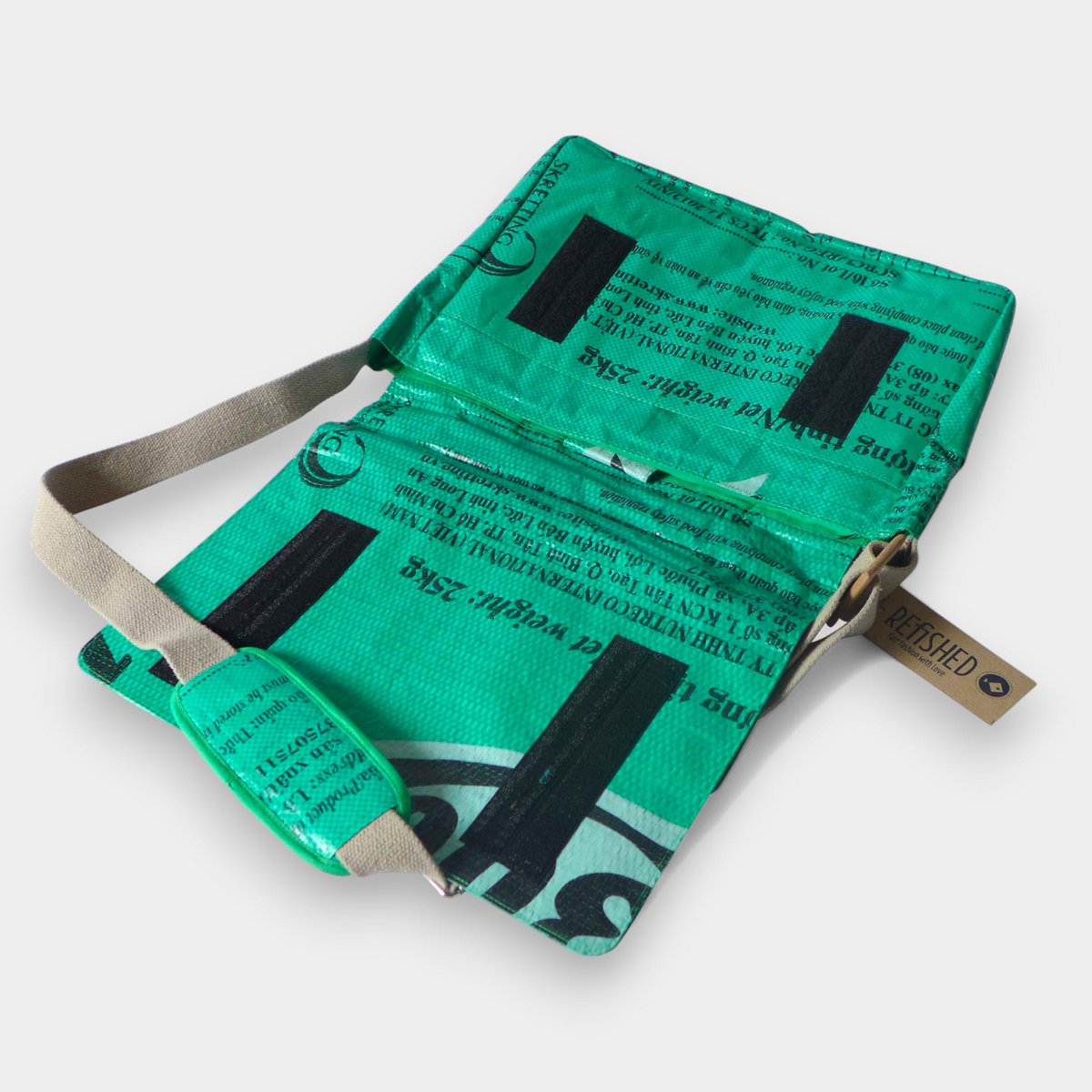 MESSENGER BAG | Shoulder bag with laptop slipcase