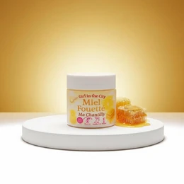 Pisket honning kropssmør – 100 % naturlig rå shea (krop og hår)