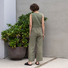 Linnen vest Ava