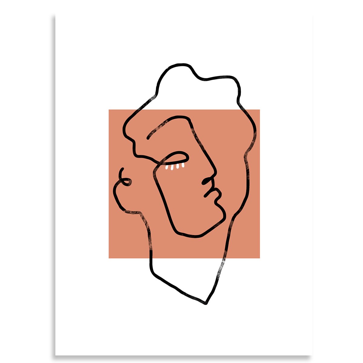 Poster Apollo Terracotta