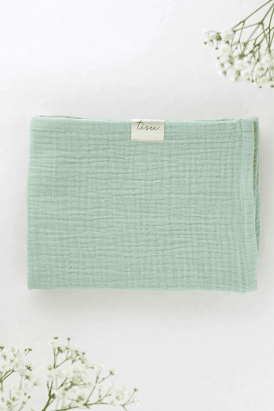 TISU muslin, pistacie