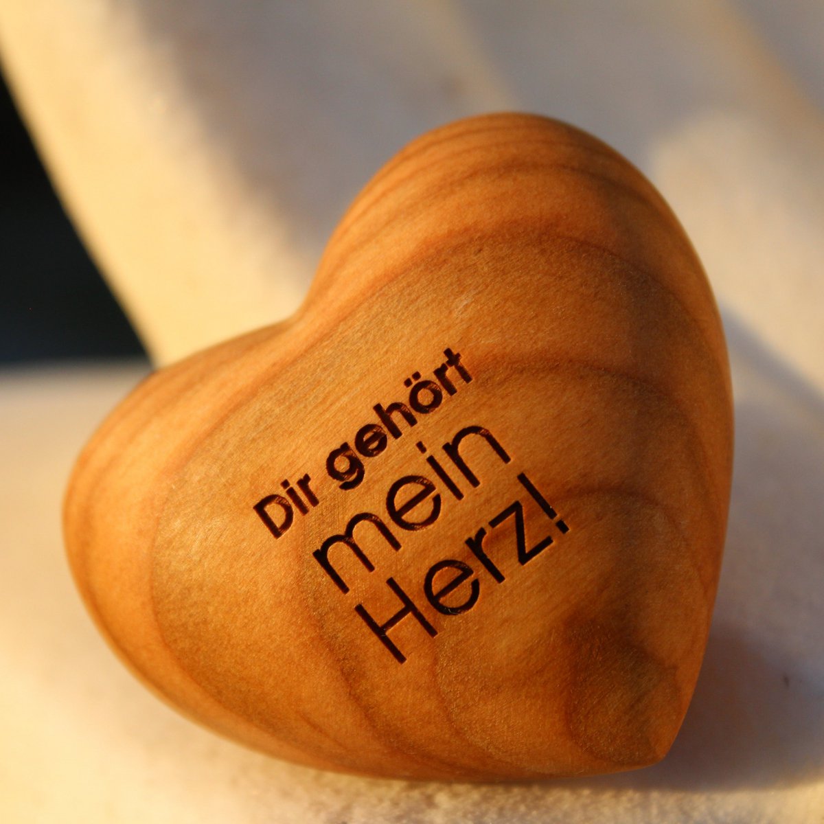Thankgoods houten hart Mijn hart is van jou!