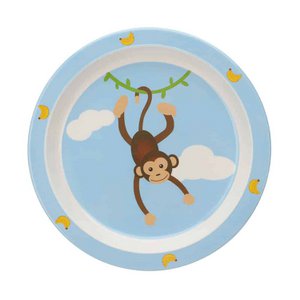 Kinder-Teller mit Äffchen CHARLIE