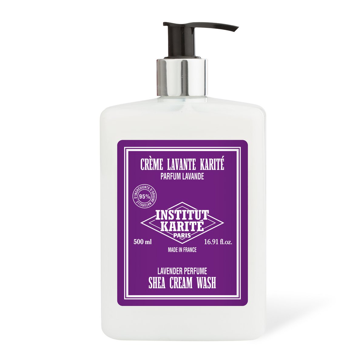 Nettoyant à la crème de karité 500 ml Lavande