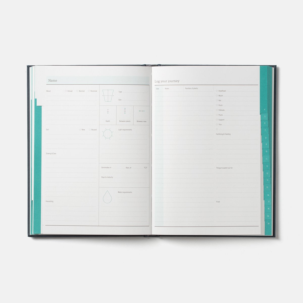 Garden Journal - Alemán