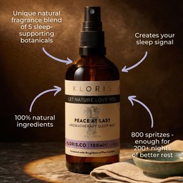 Eindelijk vrede - Aromatherapie Slaapmist