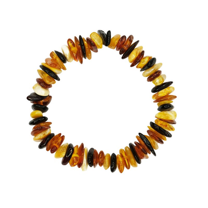 Armband van veelkleurige barnsteen - voor kinderen