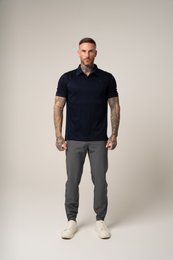 Maglietta Polo Pima | Blu scuro