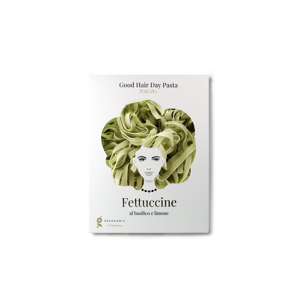 MAKARON NA DOBRY DZIEŃ FETTUCCINE BAZYLIA I CYTRYNA
