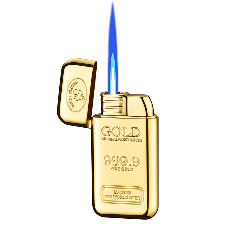Briquet jetflame Goldbar