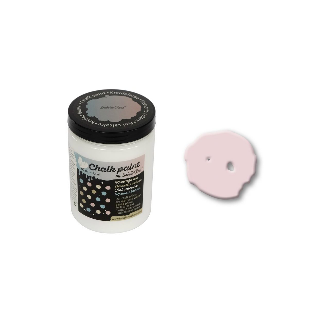 Kreidefarbe pastellrosa 500 ml Isabelle Rose