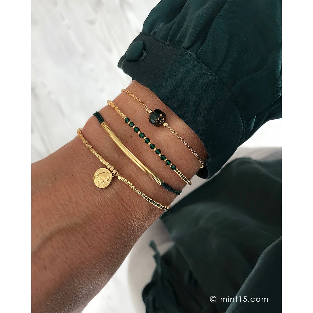 Bracelet Set 'Forest Green'