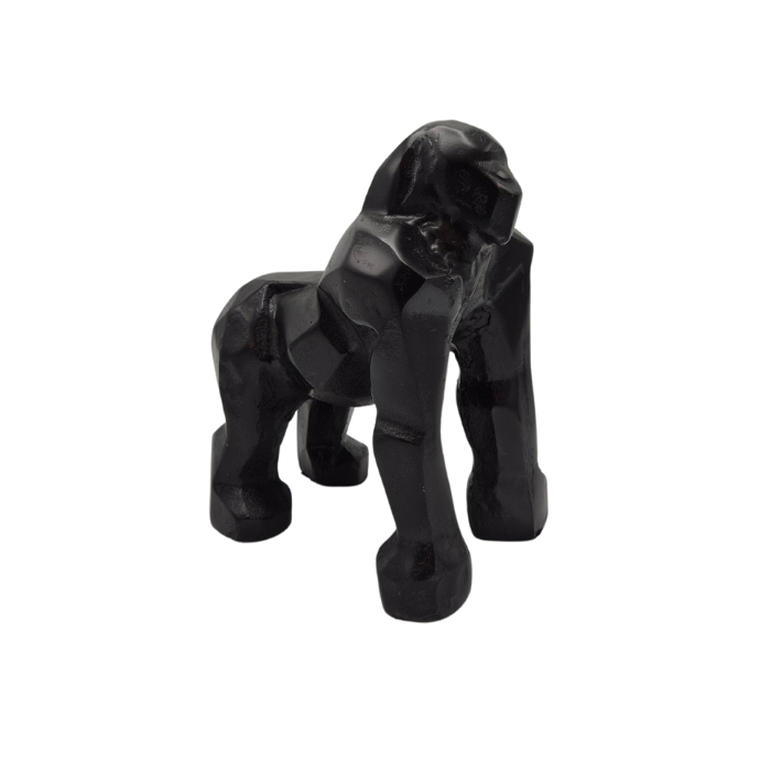 Deco. Gorilla - Black Antique
