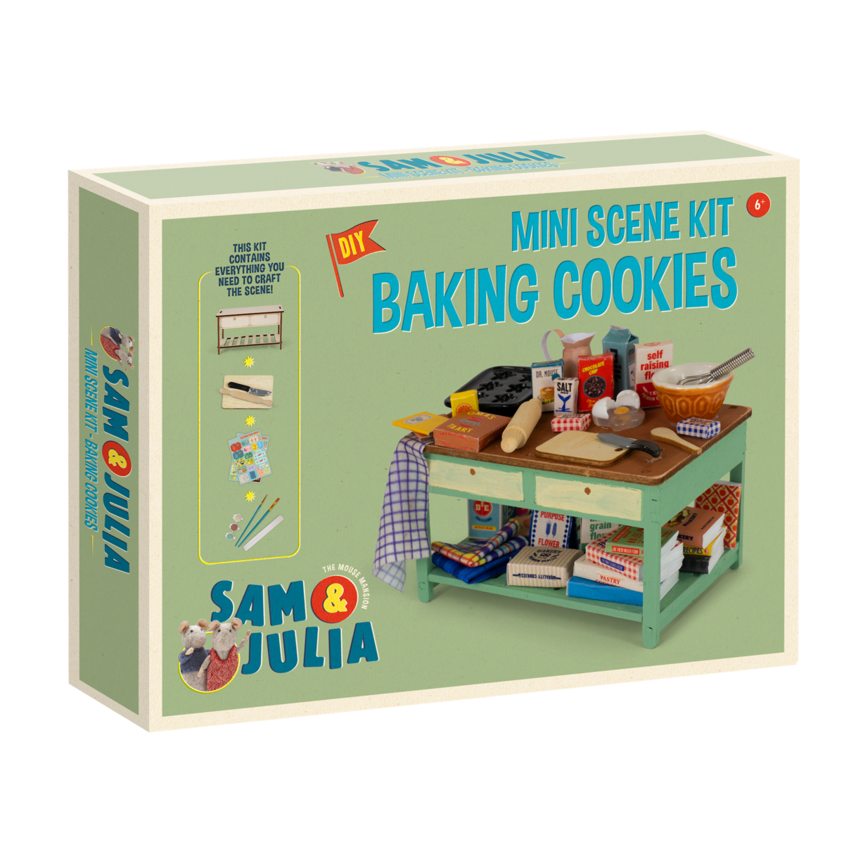 Sam e Julia - Mini kit di scene - Cuocere i biscotti