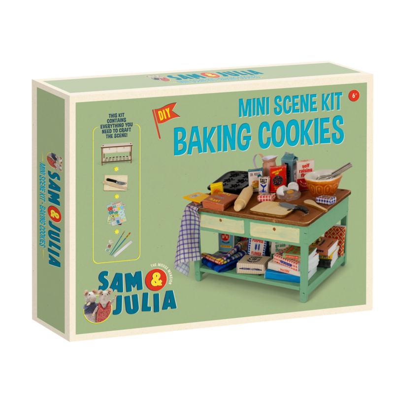 Sam e Julia - Mini kit di scene - Cuocere i biscotti
