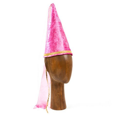 FAIRY CONE KROWN VELVET PINK  - ST391