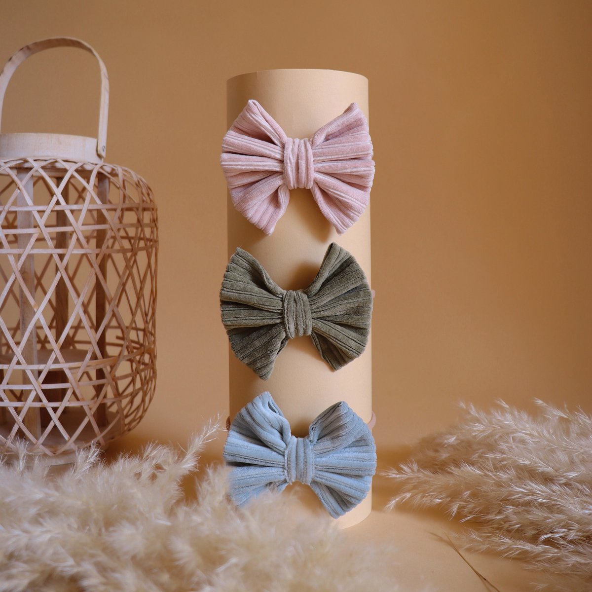 Set of 3 Karo Bows (random colors)