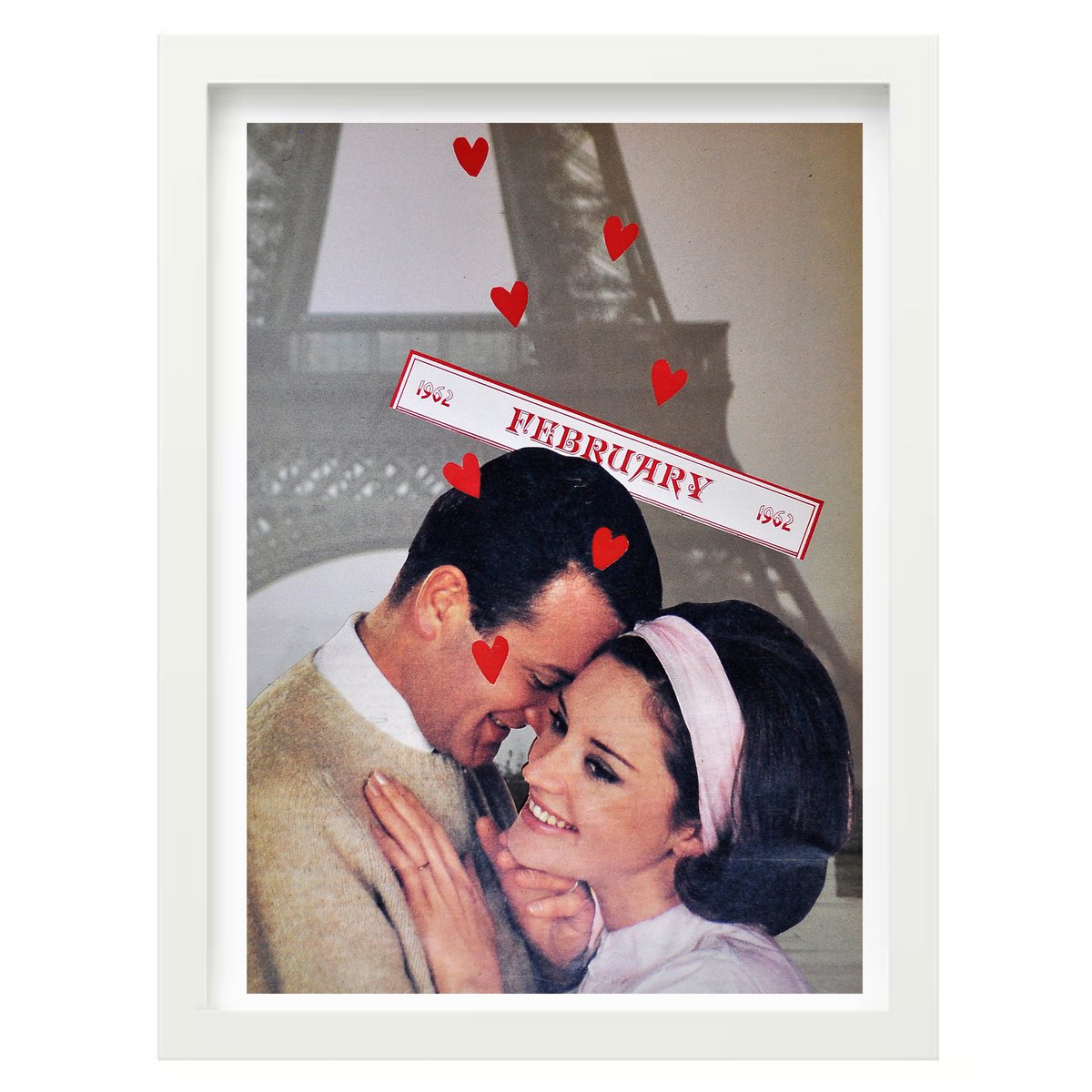LOVE Collager - Fine Print Analog Collage