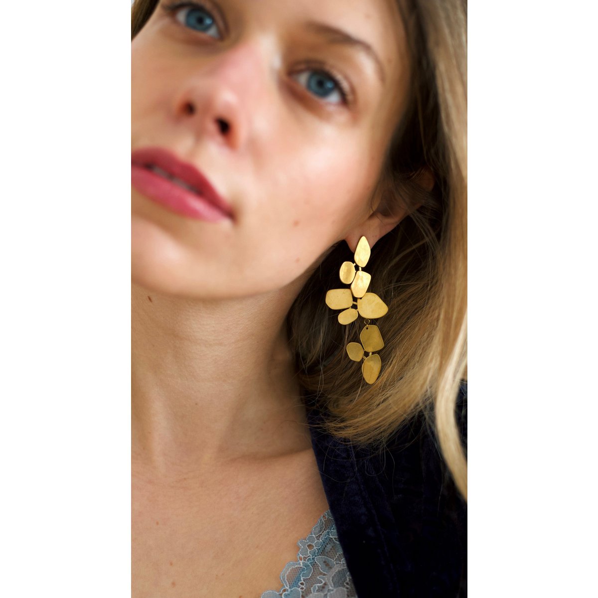 Ivy - Leaf Dangle Earrings