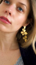 Efeu - Blatt-Ohrringe