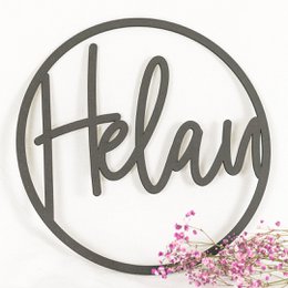 Couronne en bois Helau (UE = 2 pièces)