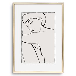 Poster: Thoughtful Woman