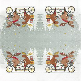 Lunch-Servietten Tandem Moose