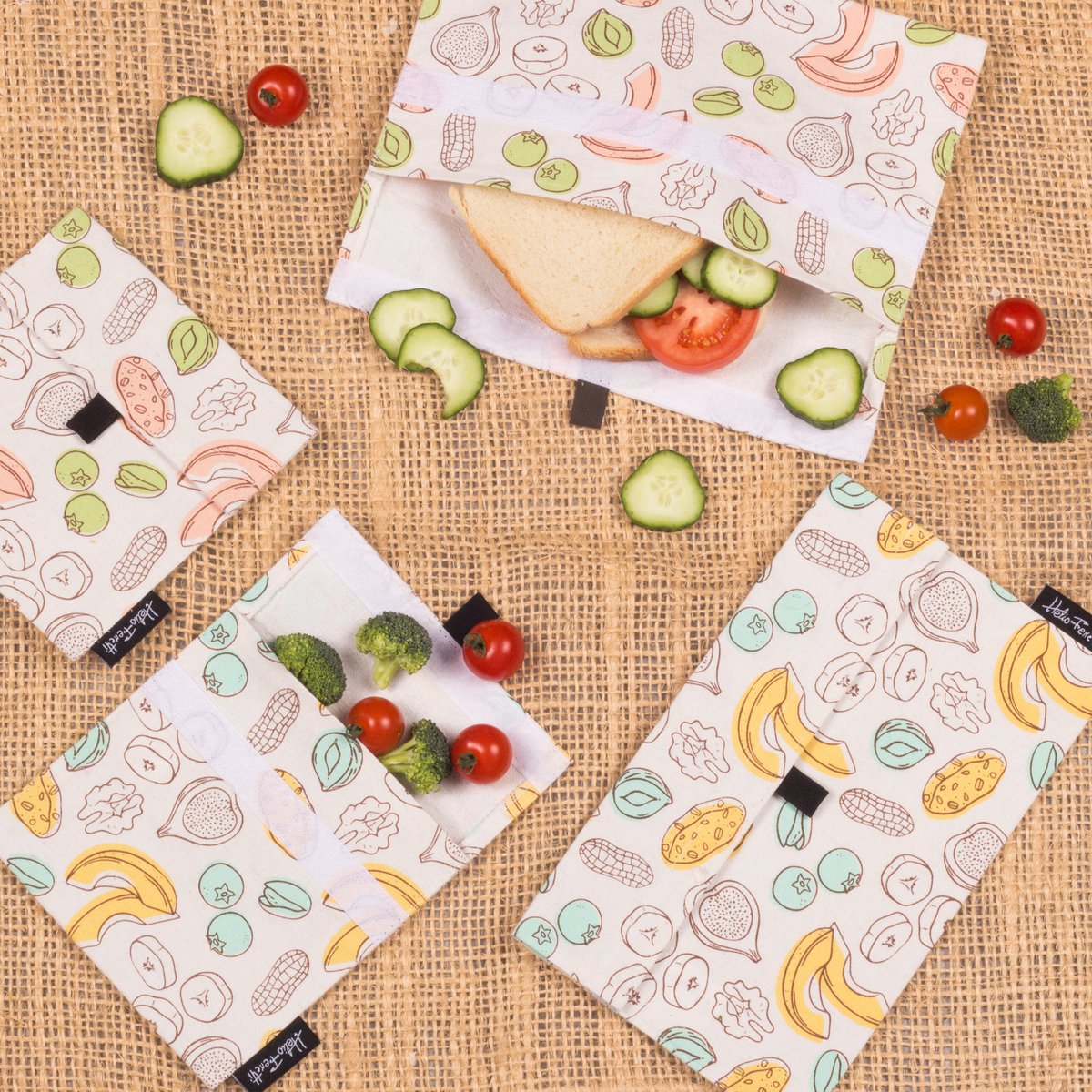 SMALL SNACK BAG 2 DESIGNS HF