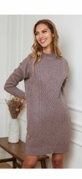 Abito maglione lavorato a maglia 8729