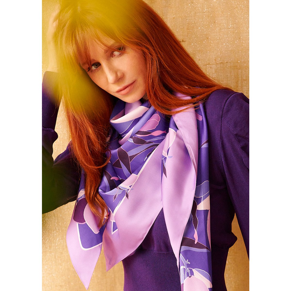 Foulard Triangle géant « Le grand amellau »