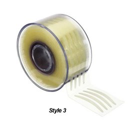 600 Stuks Eye Lift Strips Dubbele Ooglid Tape Helder Grijs Ooglid Streep Grote Ogen Onzichtbare Dubbele Vouw Ooglid Sticker Makeup Tools