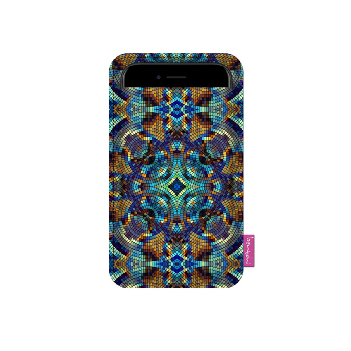 Barcelona Smartphone Case In Grey Felt Bertoni