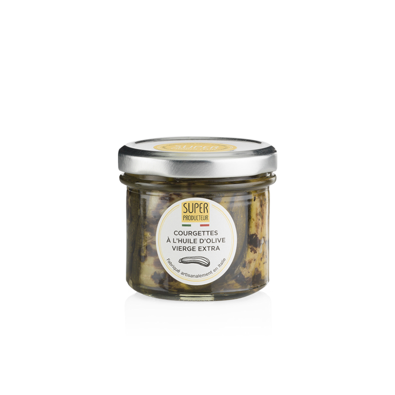 Zucchine Grigliate in Olio Extravergine di Oliva - 100g