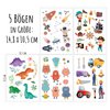 Children's tattoos - motif "Explorer"