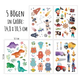 Tatuaggi per bambini - motivo "Esploratore"