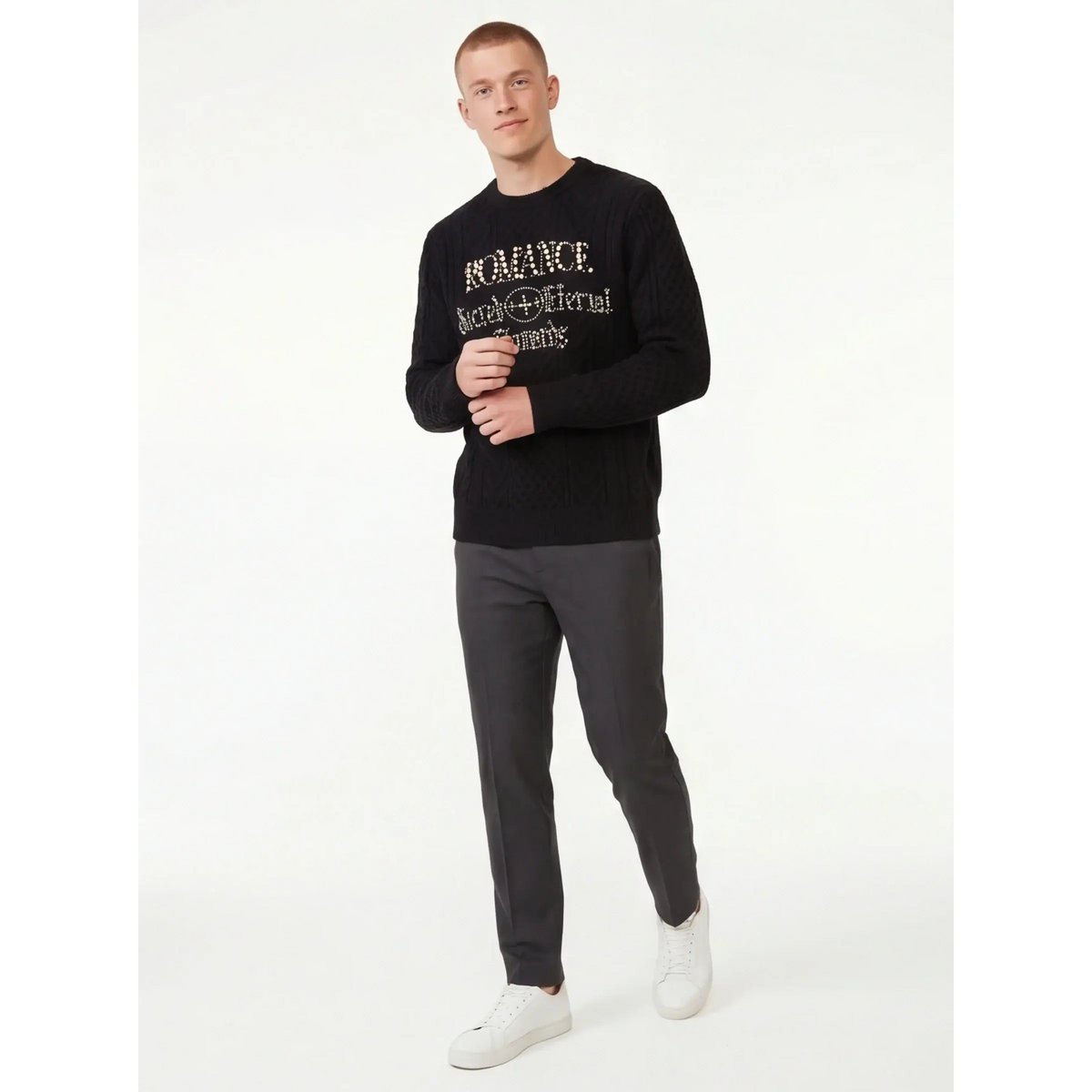 Ikonischer Pullover – mit feiner Textur für eine auffällige Silhouette
