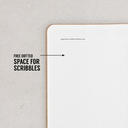 Memos Organisations-Schreibwaren-Notizbuch