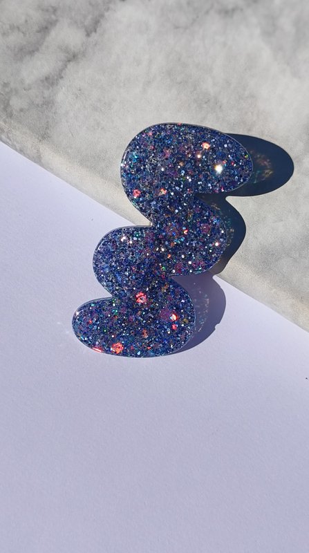 ⋒ Harpiks hårklippakke - Glitter Diamond (9 varer) ⋒
