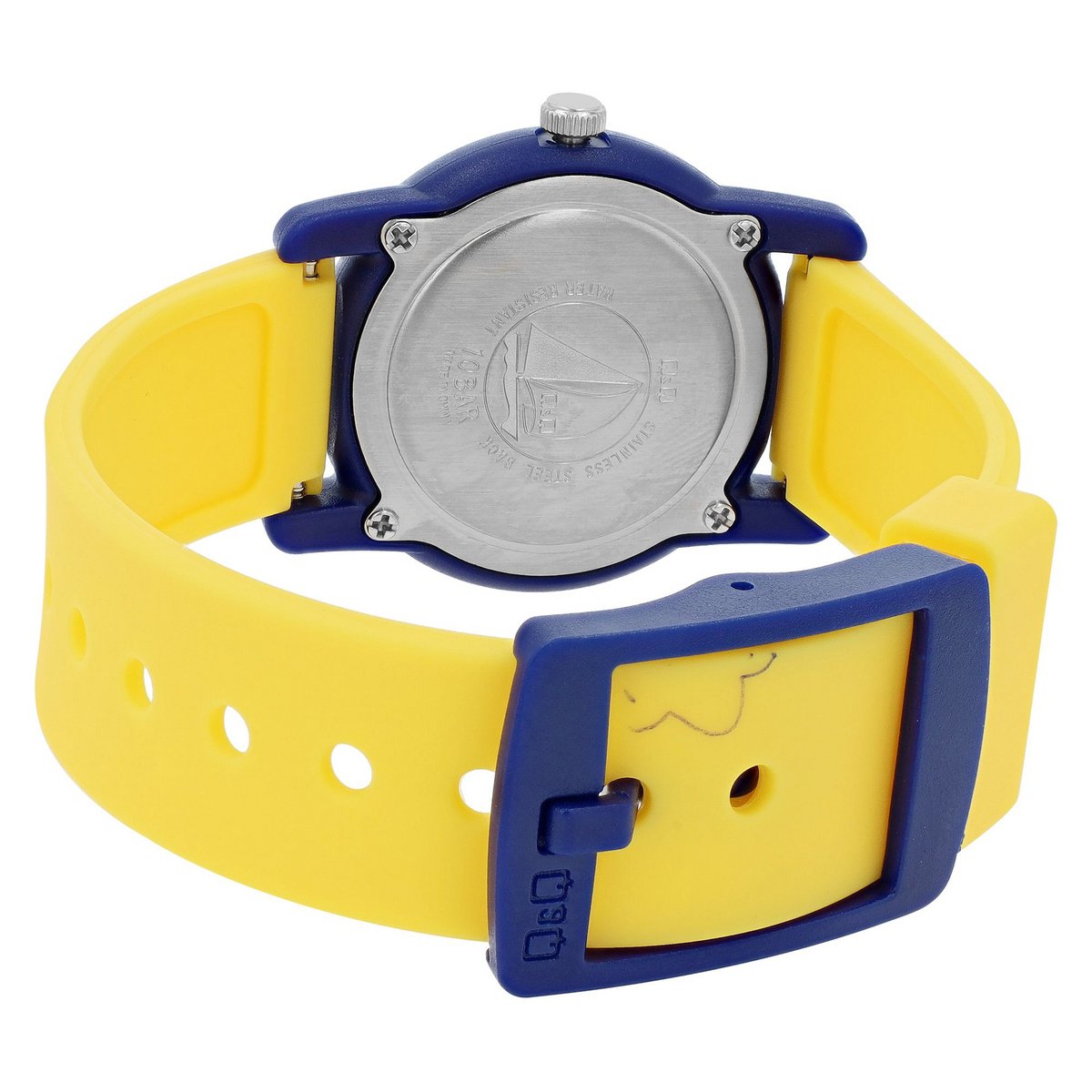 Montre pour enfants Q&Q "Car", bracelet en résine, 10 ATM