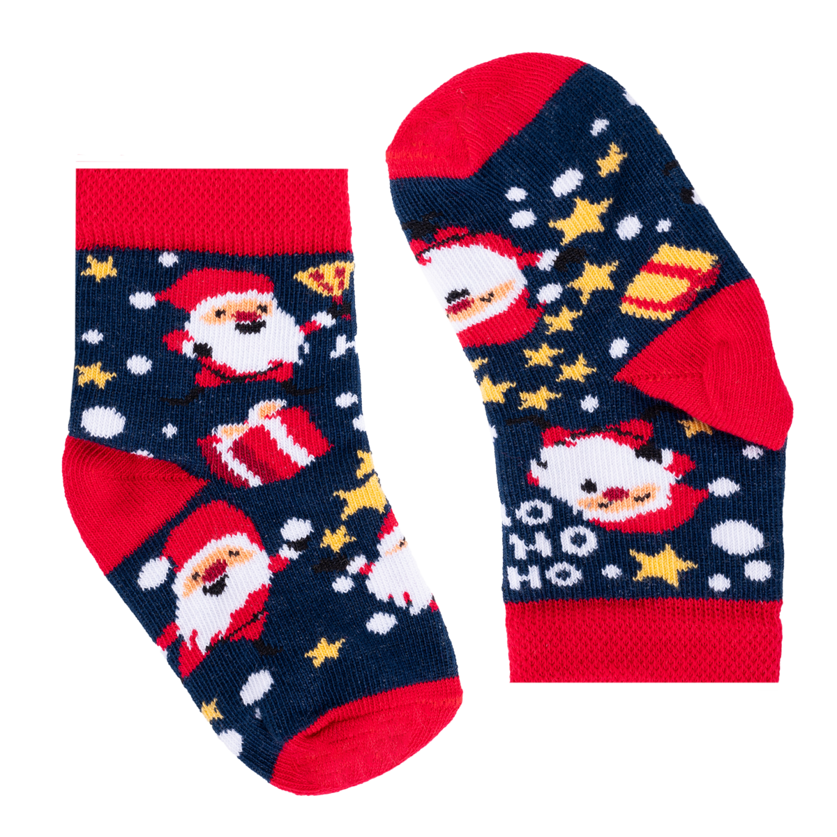 Calzini natalizi di Babbo Natale per bambini