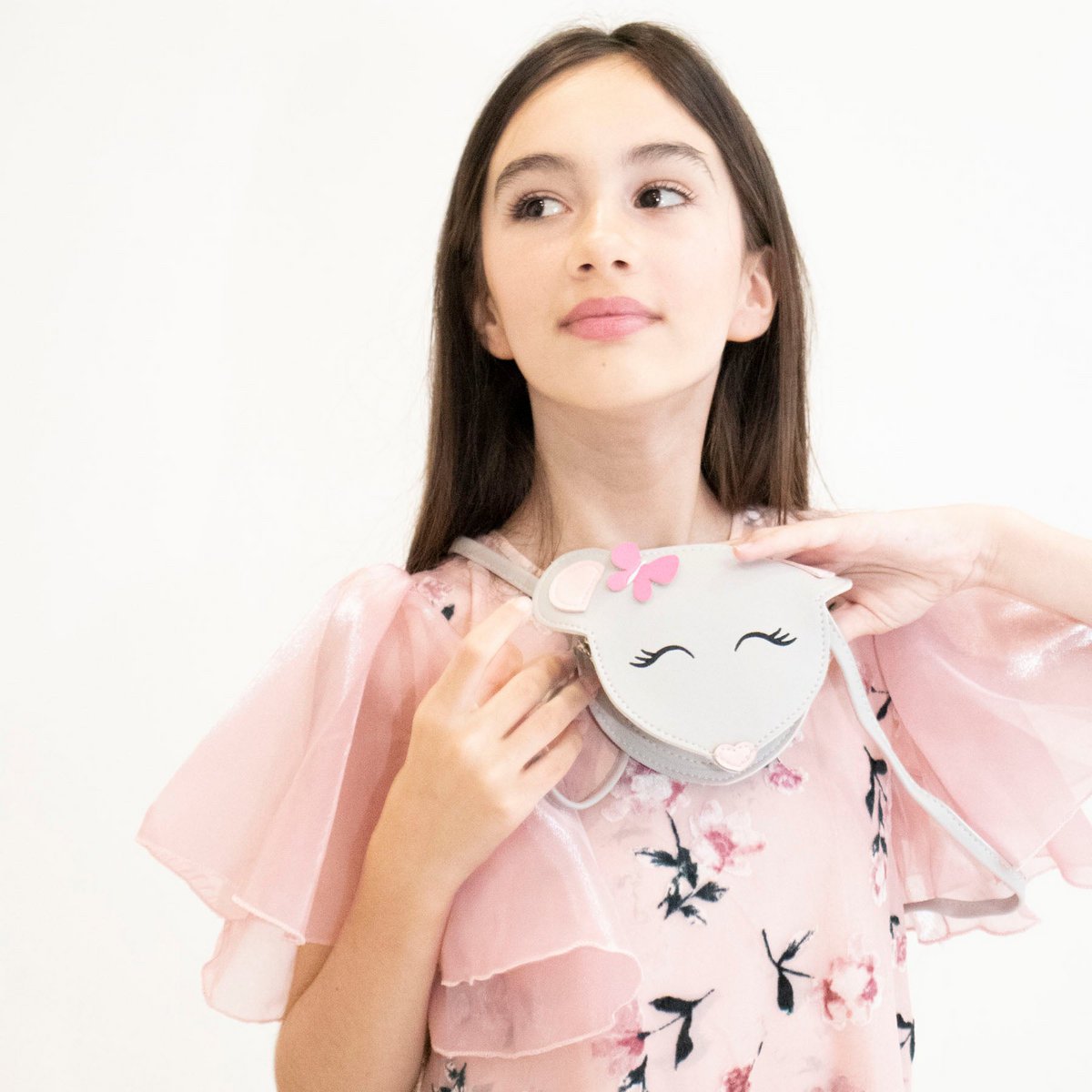Bandolera ajustable de animales para niños - Sumi el ratón